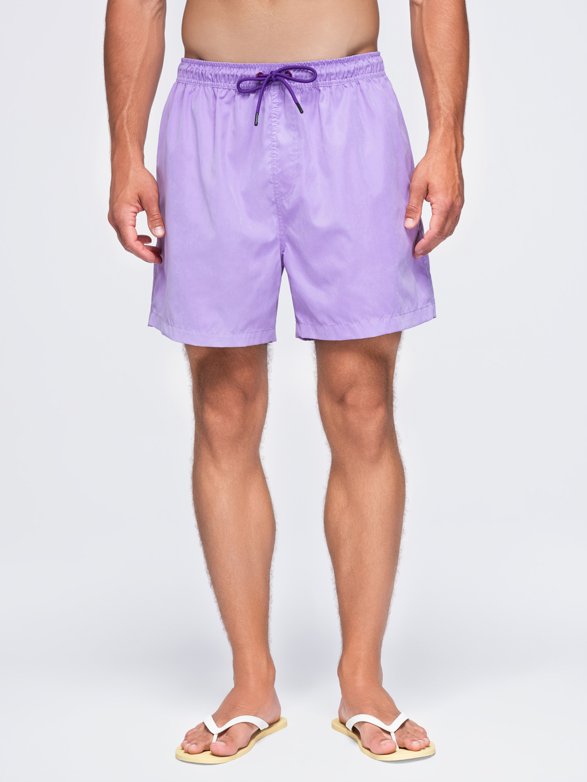 Meeste ujumispüksid matt viimistlusega kangast Ombre Clothing - Image 55