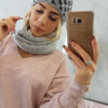 Naiste tutimütsi ja kaelussalli komplekt - Thumbnail Image 4