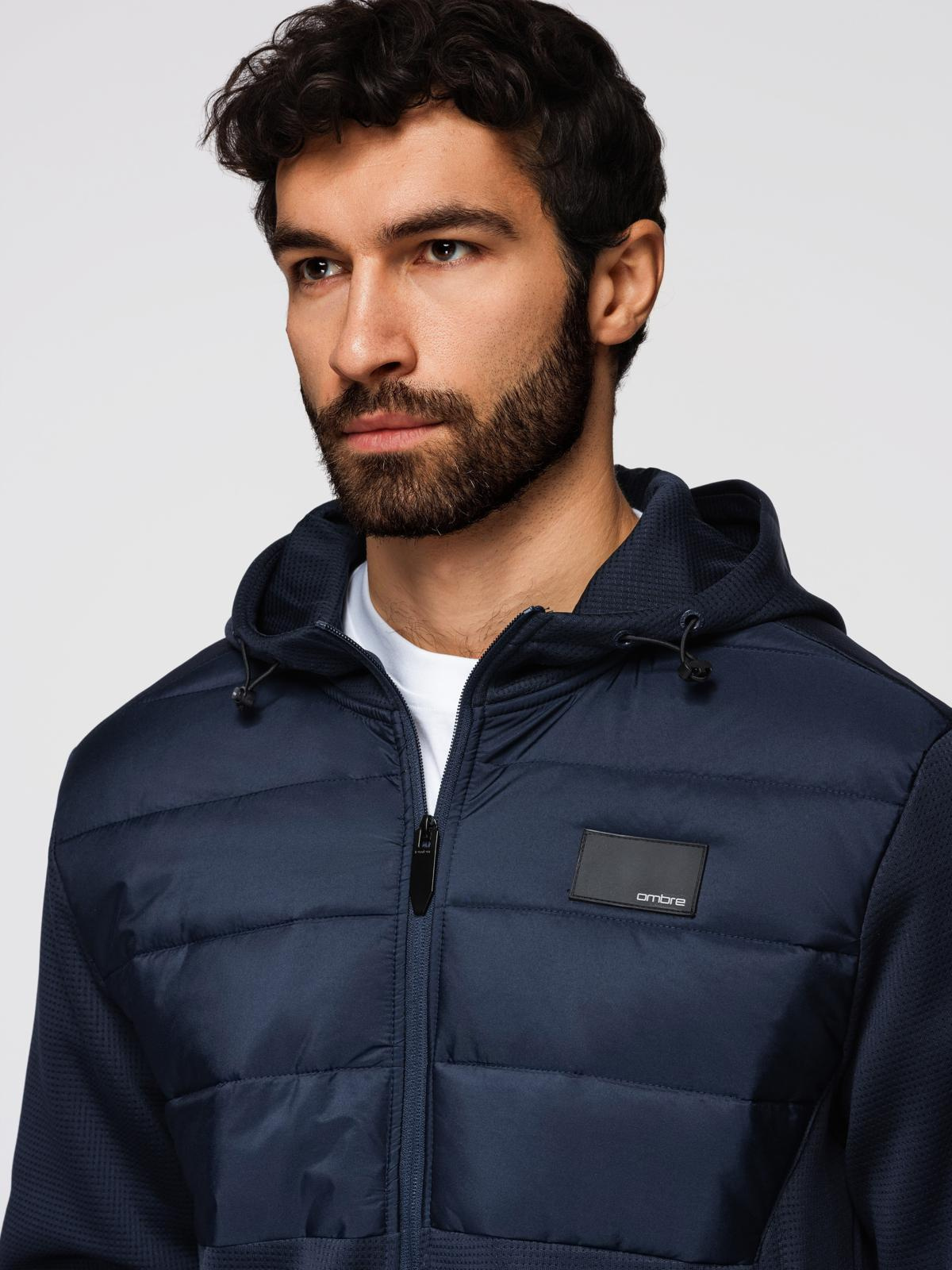 Ombre Clothing meeste kapuutsiga üleminekujope - Image 68
