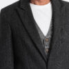 Ombre Clothing meeste triibuline žakaarjakk - Thumbnail Image 3