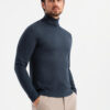 Ombre Clothing meeste puuvillane rullkaelusega kampsun - Thumbnail Image 8