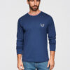 Ombre Clothing meeste pika varrukaga puuvillane särk - Thumbnail Image 11