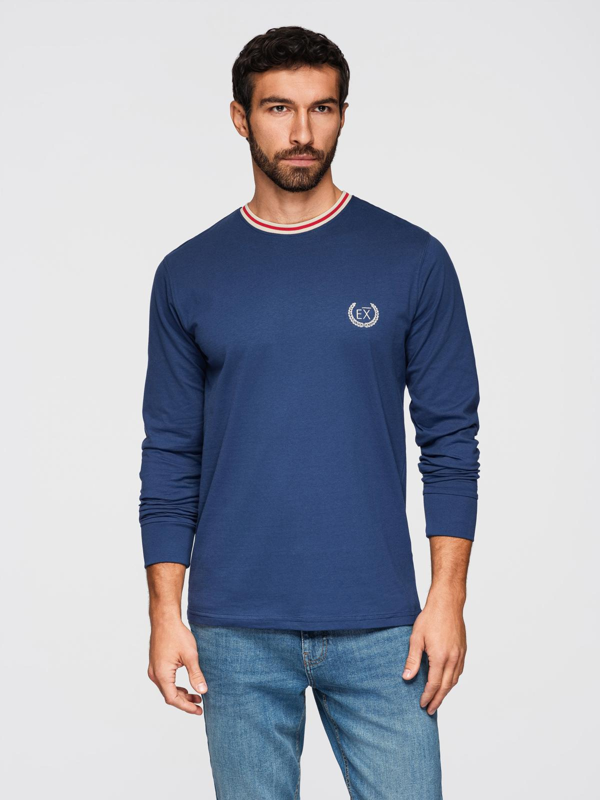 Ombre Clothing meeste pika varrukaga puuvillane särk - Image 11