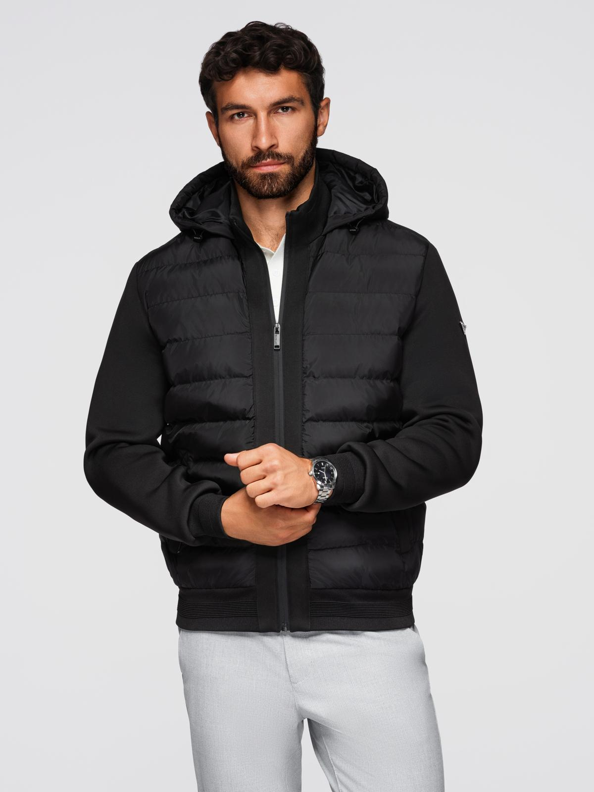 Meeste kapuutsiga hübriidjakk Ombre Clothing - Image 4