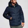 Ombre Clothing meeste tepitud kapuutsiga talvejakk - Thumbnail Image 3