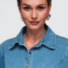 Ombre Clothing naiste teksasärk küljepaeltega - Thumbnail Image 5