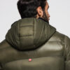 Meeste tepitud kapuutsiga talvejope Ombre Clothing - Thumbnail Image 6