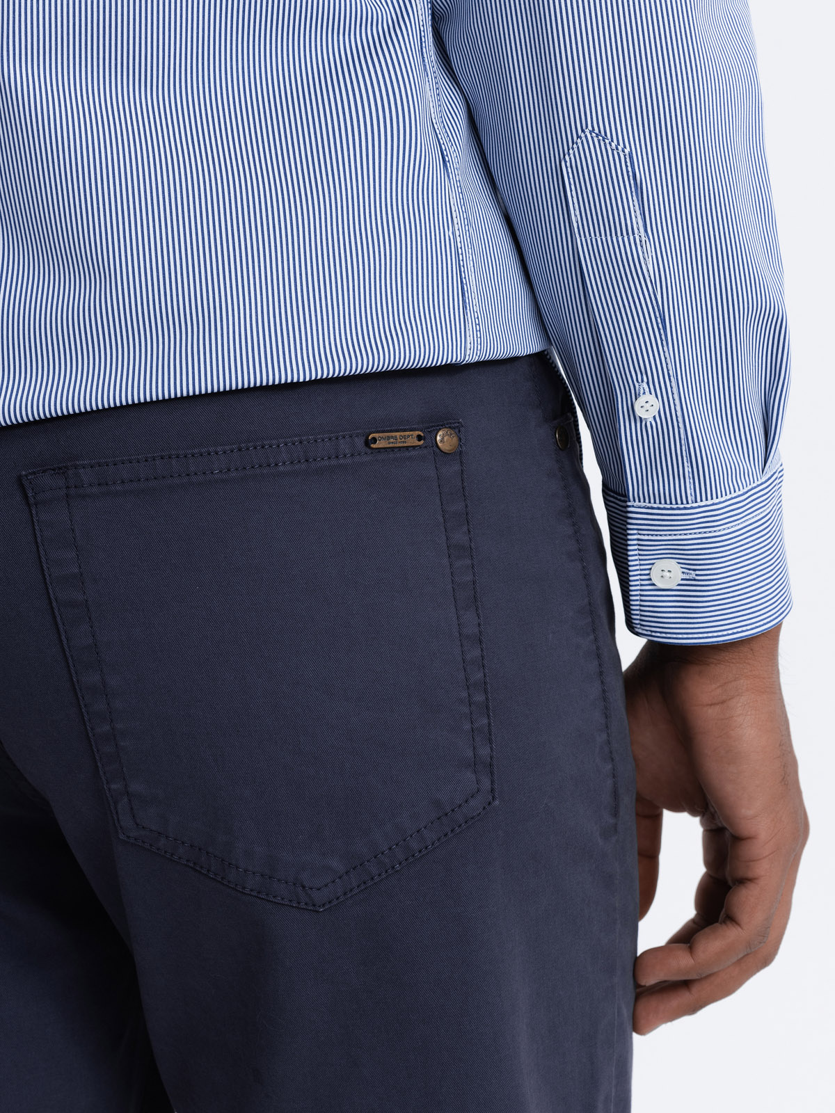 Meeste puuvillased chino-püksid Ombre Clothing - Image 26