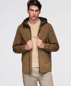 Meeste kapuutsiga jope Ombre Clothing