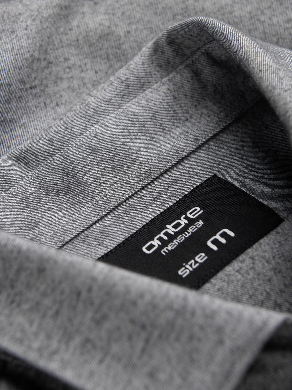 Meeste rinnataskuga triiksärk Ombre Clothing Regular Fit - Image 16
