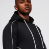 Meeste kapuutsiga pusa Ombre Clothing - Thumbnail Image 2