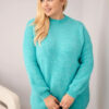 Avara lõikega naiste kampsun Kesi Plus Size - Thumbnail Image 1