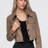 Lühike naiste jakk klapptaskutega Ombre Clothing - Thumbnail Image 9