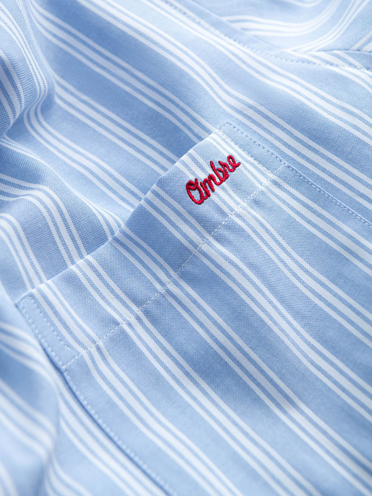 Meeste triibuline pikkade käistega triiksärk Ombre Clothing - Image 17