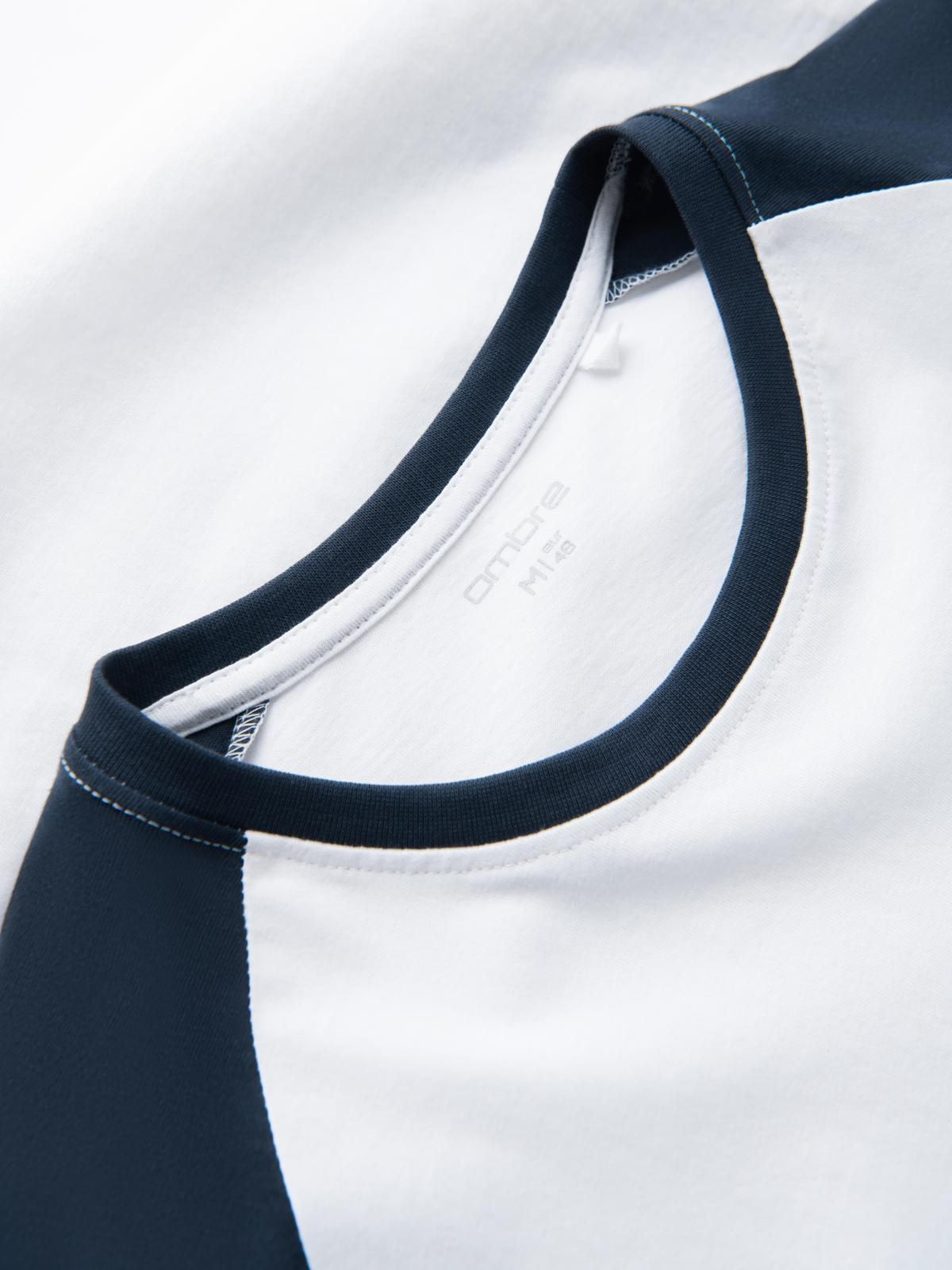 Meeste pikkade raglaanvarrukatega T-särk Ombre Clothing - Image 6