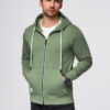 Ombre Clothing meeste lukuga kapuutsiga dressipluus - Thumbnail Image 17