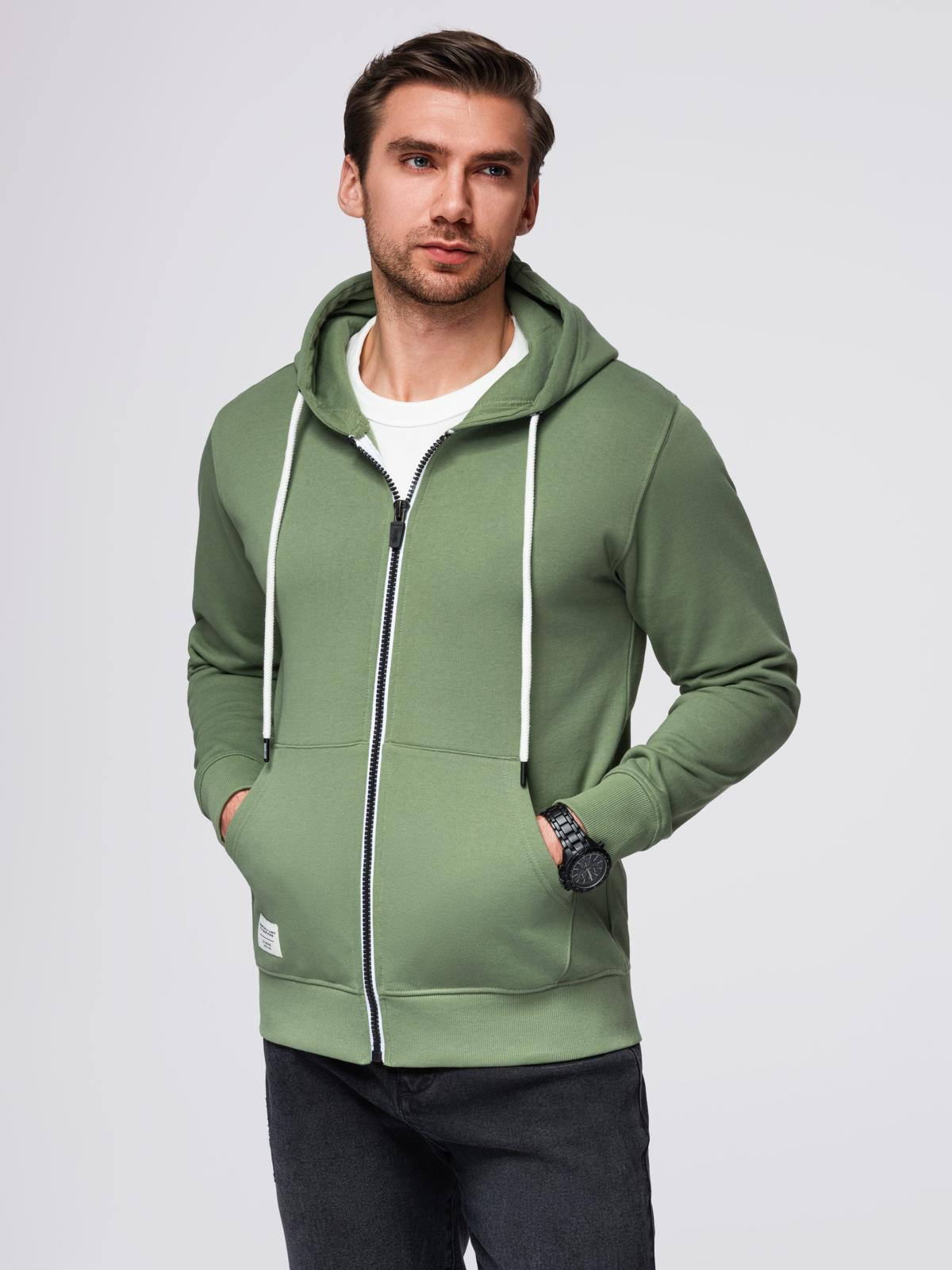 Ombre Clothing meeste lukuga kapuutsiga dressipluus - Image 17
