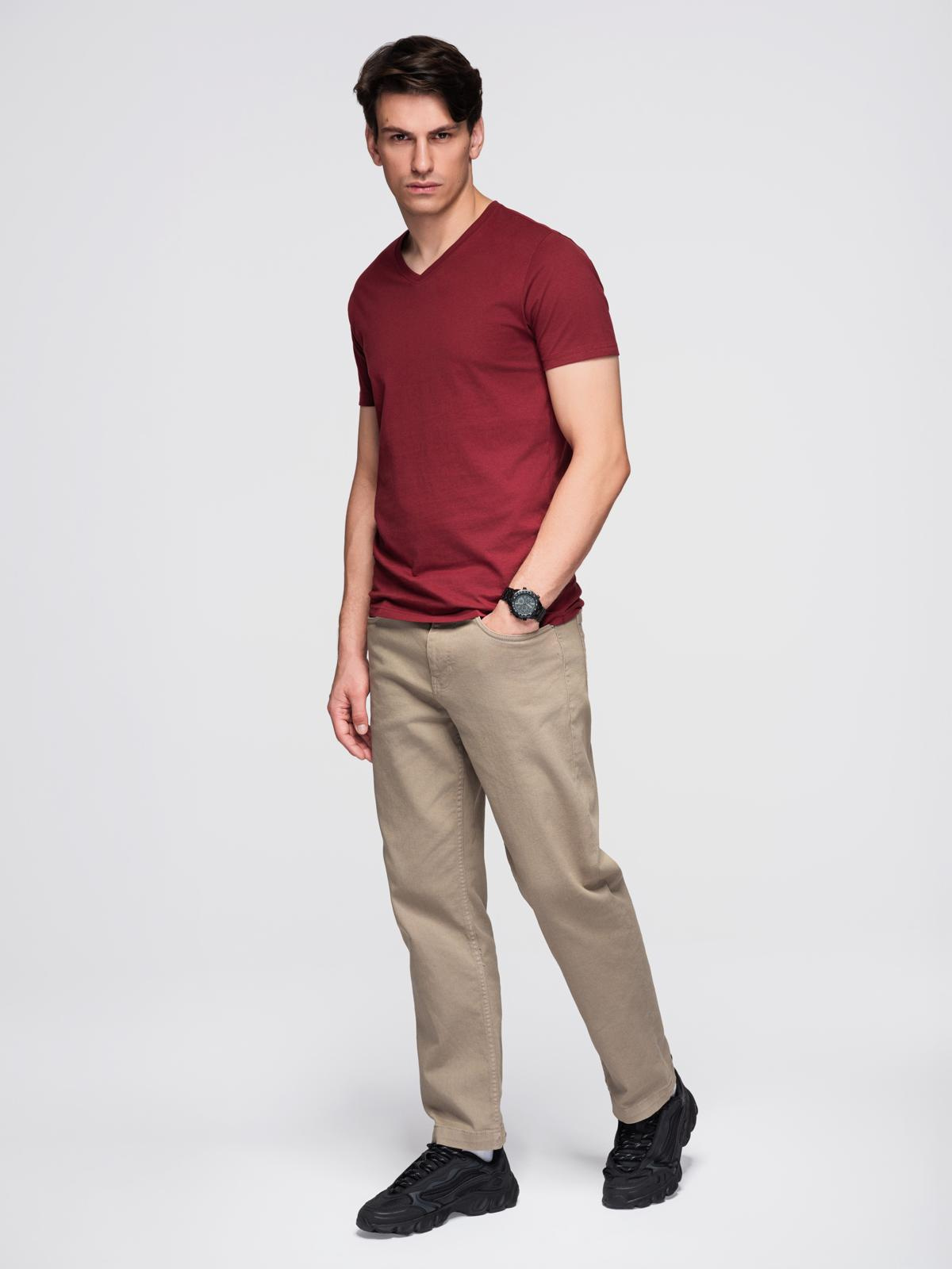 Ombre Clothing meeste V-kaelusega T-särk - Image 61