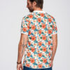 Meeste lillemustriga polosärk Ombre Clothing - Thumbnail Image 5