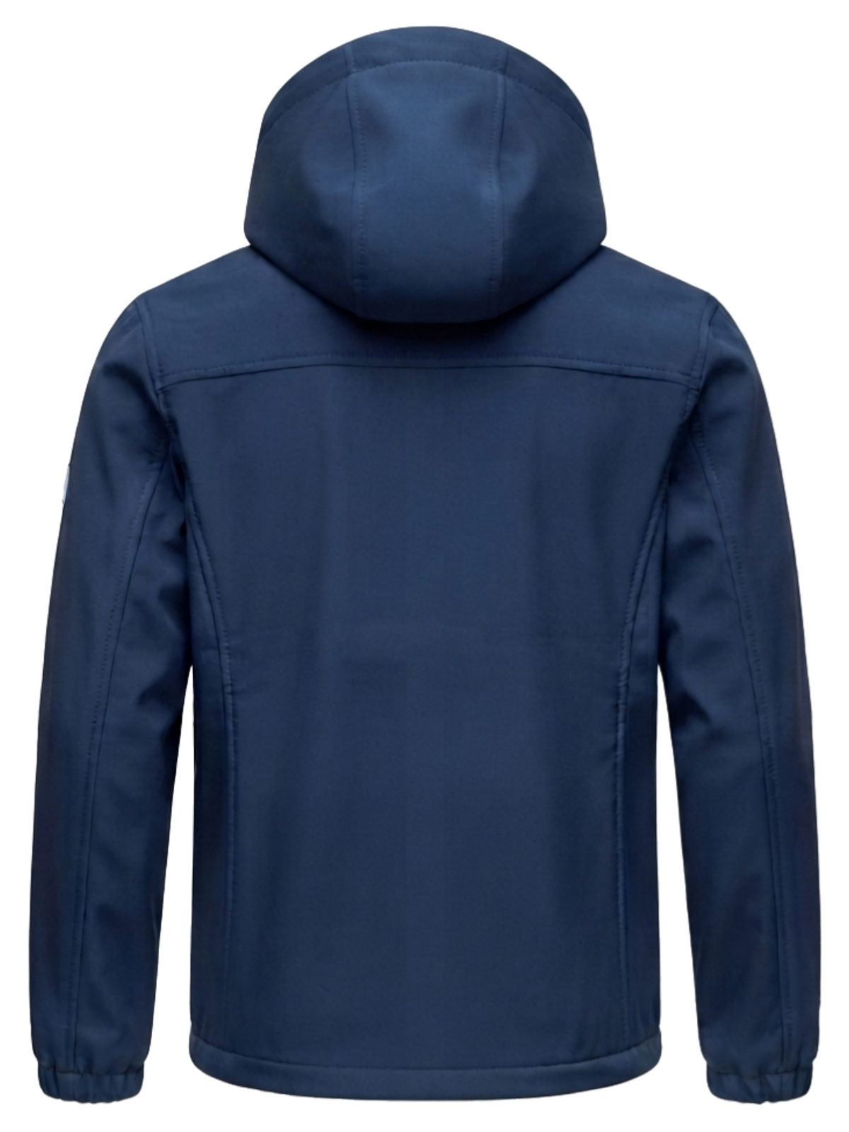Meeste SOFTSHELL jakk kapuutsi ja fliisvoodriga – tumesinine - Image 3