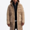 Meeste pikem tepitud talvejope kapuutsiga Ombre Clothing - Thumbnail Image 32