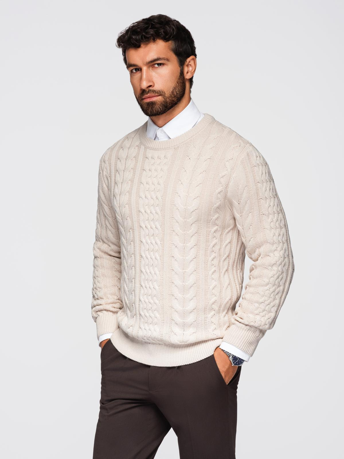 Meeste palmikkoes kampsun Ombre Clothing - Image 3