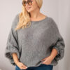 Naiste avara lõikega kampsun villaseguga Kesi Plus Size - Thumbnail Image 59