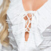 Pikkade varrukate ja paelkinnitusega naiste pluus Ombre Clothing - Thumbnail Image 2