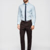 Meeste pikkade käistega mustriline triiksärk Ombre Clothing - Thumbnail Image 3