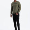 Meeste pusa Ombre Clothing rinnatrüki ja ümara kaelusega - Thumbnail Image 52