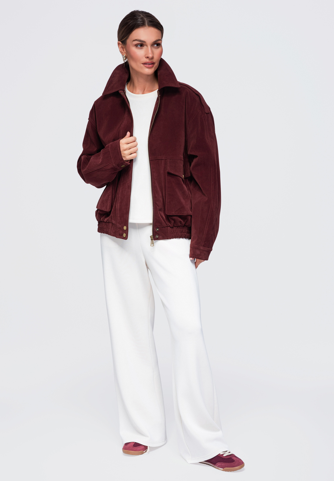 Lühike vaba lõikega naiste jakk Ombre Clothing - Image 14
