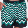 Meeste ujumispüksid Ombre Clothing lainemustriga - Thumbnail Image 13