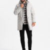 Ombre Clothing meeste kapuutsiga talveparka - Thumbnail Image 3