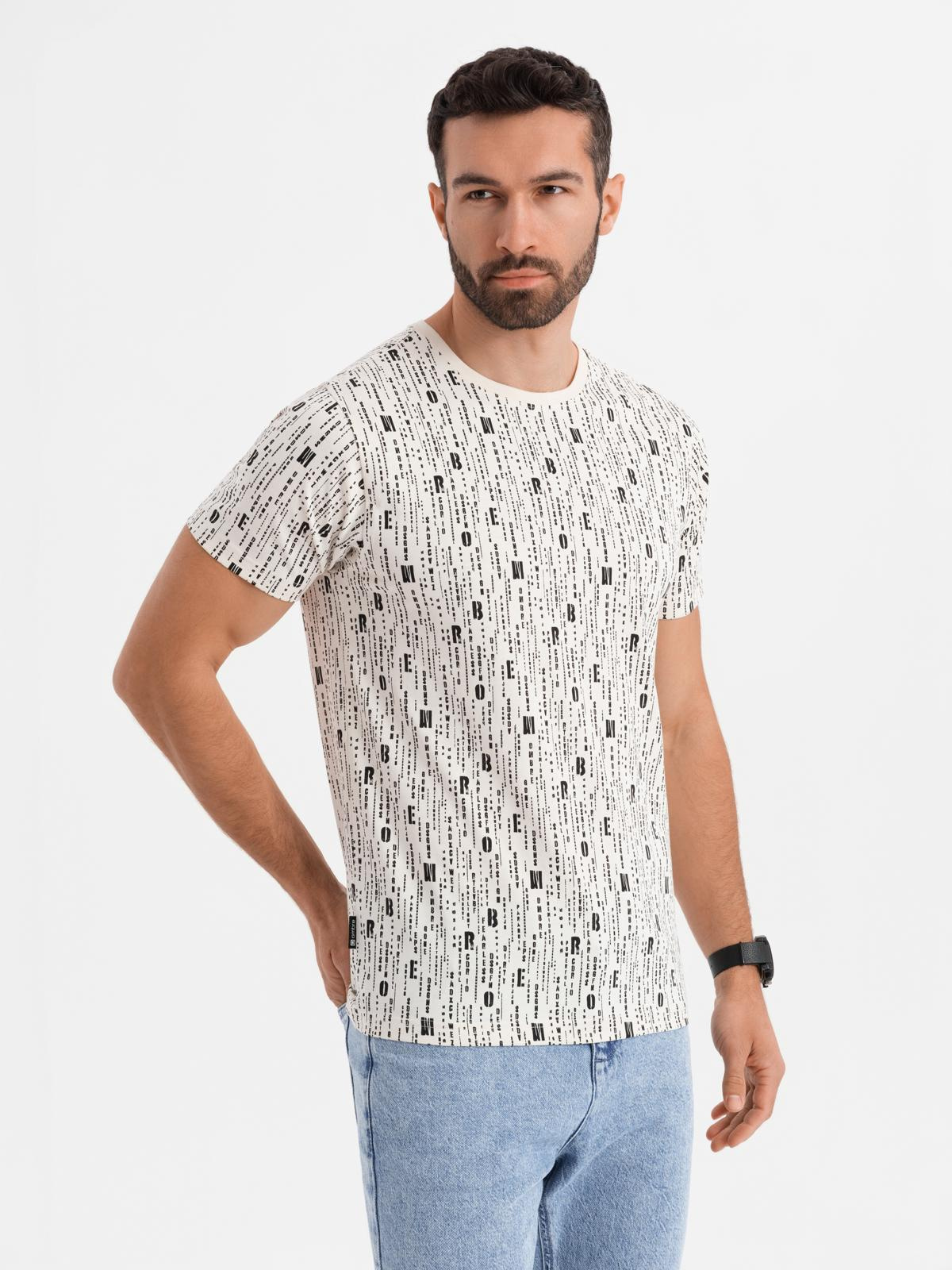 Meeste T-särk Ombre Clothing mustriga - Image 4
