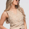 Ombre tikandiga naiste vest - Thumbnail Image 5