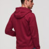 Meeste tõmblukuga kapuutsiga dressipluus Ombre Clothing - Thumbnail Image 22