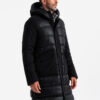 Meeste pikem tepitud talvejope kapuutsiga Ombre Clothing - Thumbnail Image 1