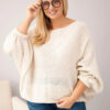 Naiste avara lõikega kampsun villaseguga Kesi Plus Size - Thumbnail Image 5