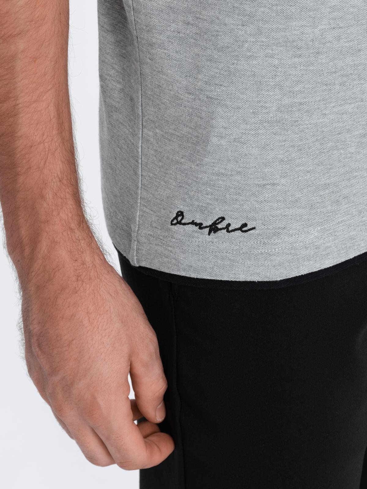 Meeste puuvillane polosärk Ombre Clothing - Image 89