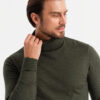Ombre Clothing meeste puuvillane rullkaelusega kampsun - Thumbnail Image 16