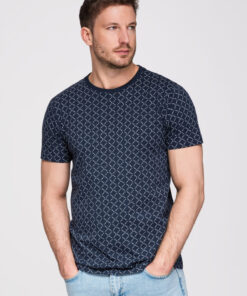 Meeste mustriline T-särk Ombre Clothing