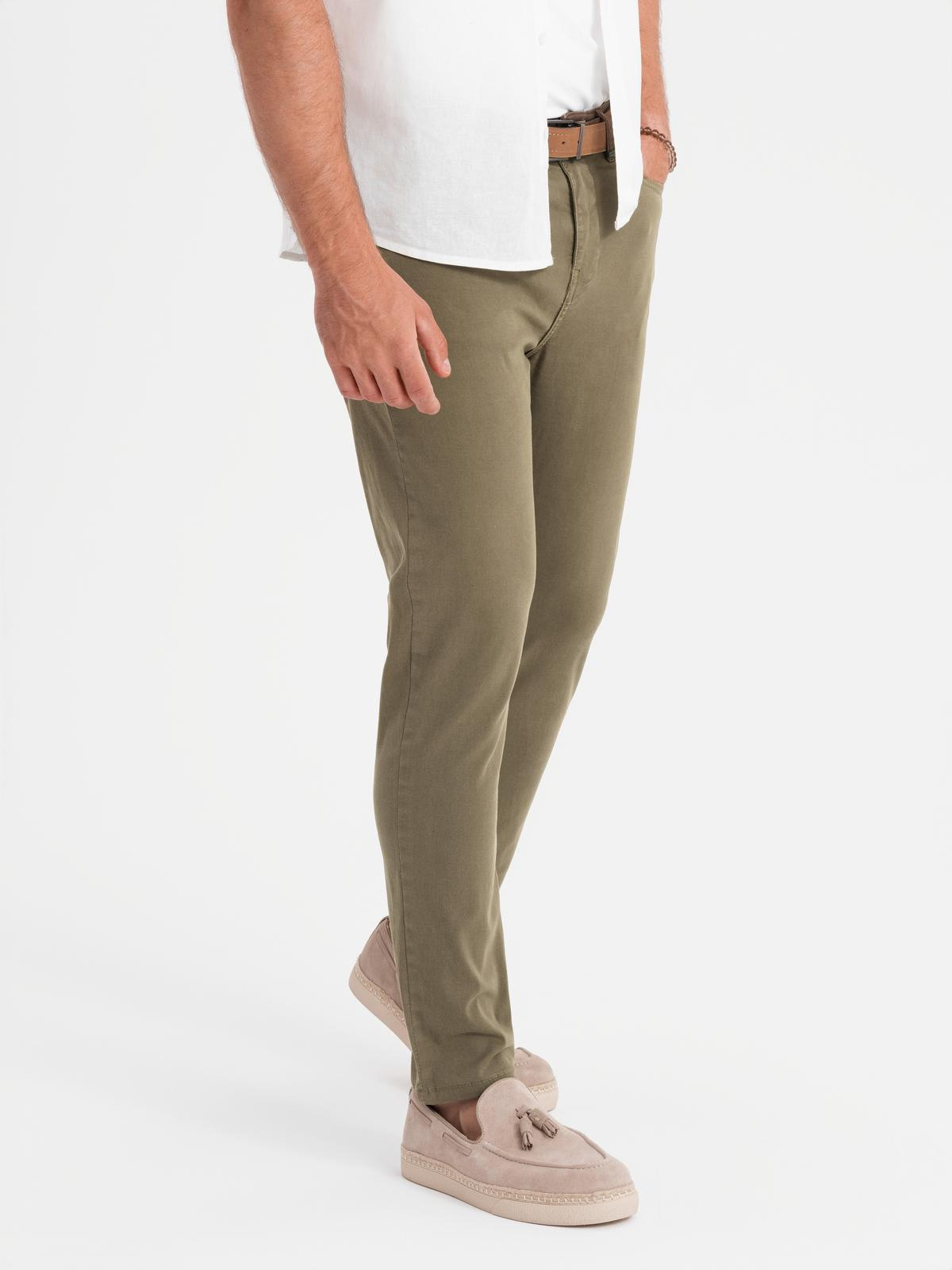 Meeste puuvillased chino-püksid Ombre Clothing - Image 11