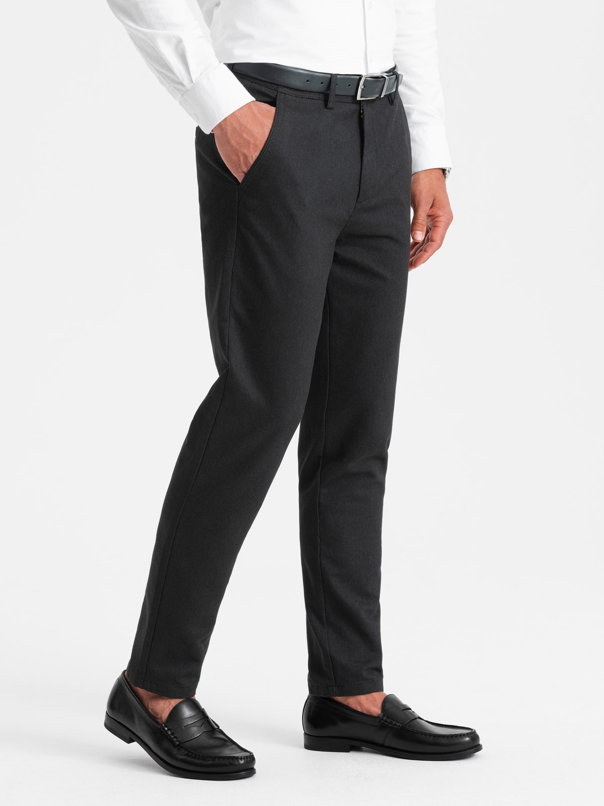 Klassikalised meeste chinopüksid Ombre Clothing - Image 38