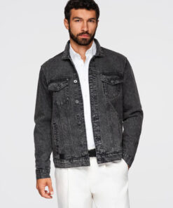 Meeste vabaaja teksajakk Ombre Clothing