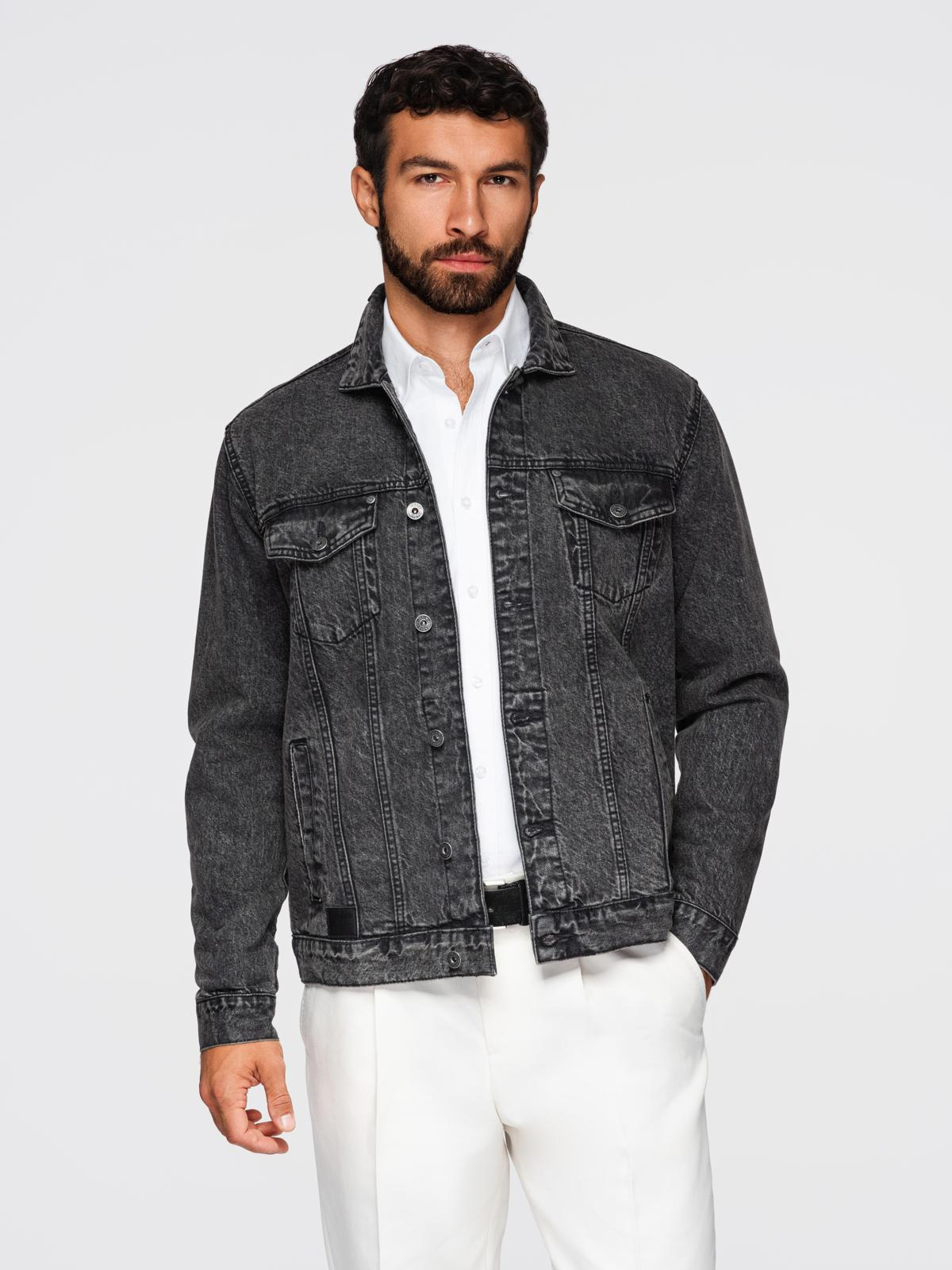 Meeste vabaaja teksajakk Ombre Clothing - Image 1