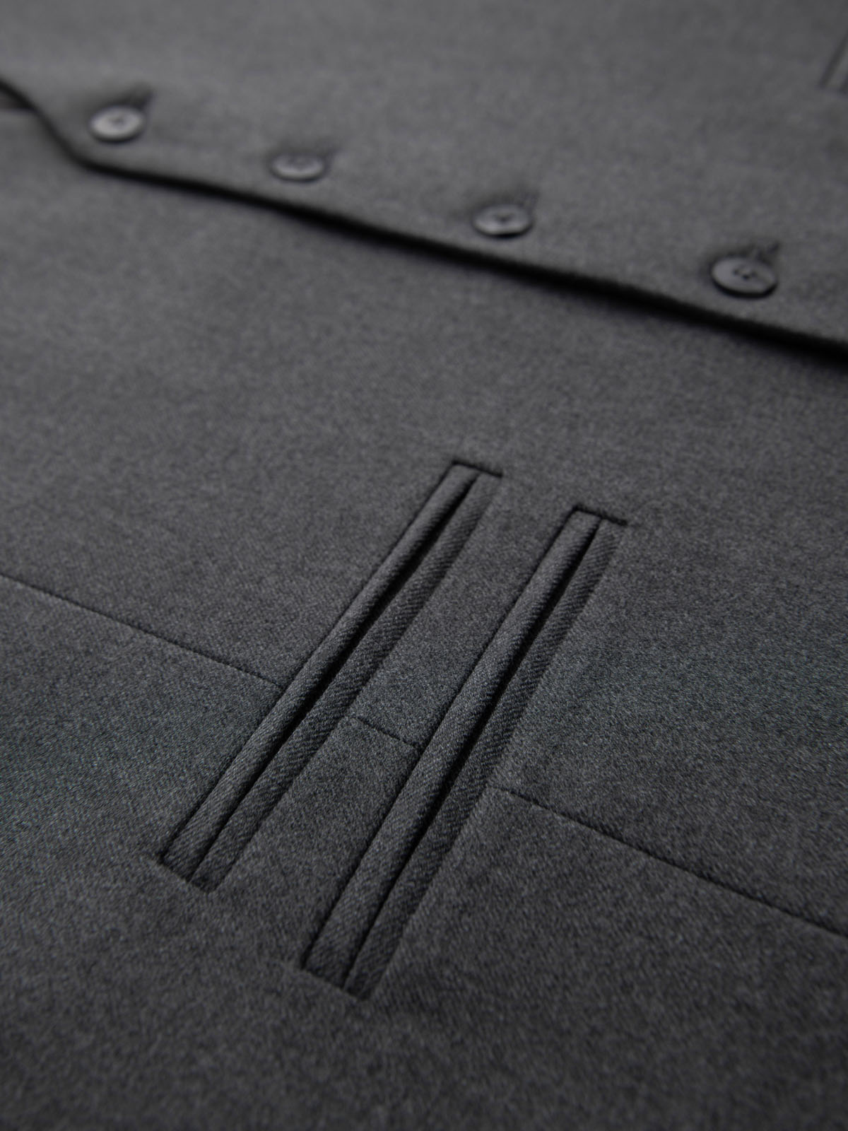Meeste ülikonnavest nööpidega Ombre Clothing - Image 27