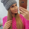 Kootud naiste talvemüts Kesi - Thumbnail Image 4