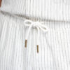 Meeste triibulised viskoos-linasegust lühikesed püksid Ombre - Thumbnail Image 4