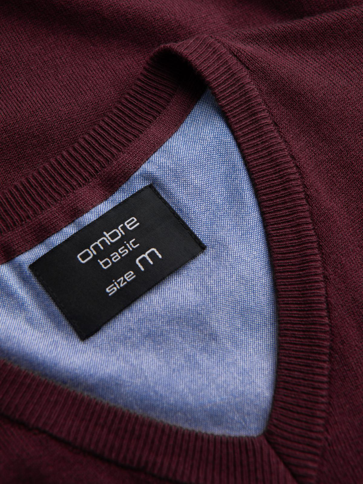 Ombre Clothing meeste V-kaelusega kampsun - Image 22