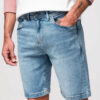 Ombre Clothing meeste lühikesed teksapüksid - Thumbnail Image 14